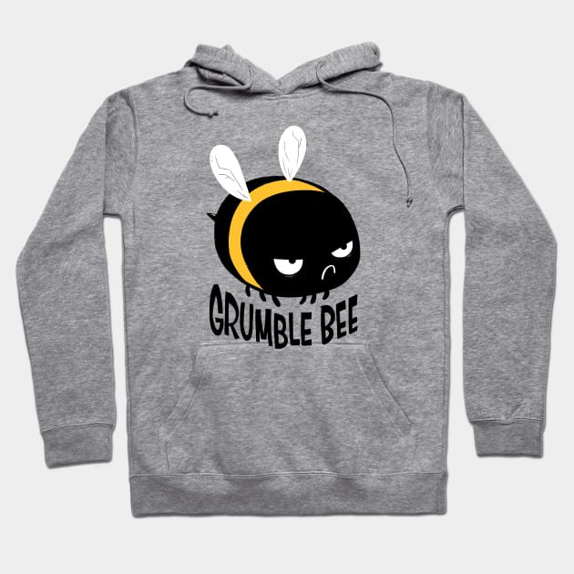 Grumble Bee Hoodie by Hey Bob Guy